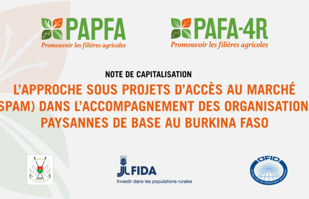 L’APPROCHE SOUS PROJETS D’ACCÈS AU MARCHÉ (SPAM) DANS L’ACCOMPAGNEMENT DES ORGANISATIONS PAYSANNES DE BASE AU BURKINA FASO